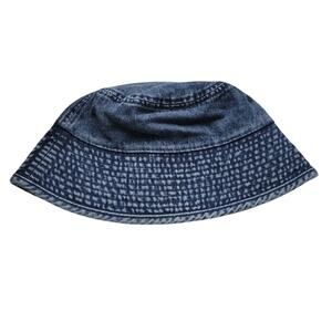 NWT Aerie Denim‎ Bucket Hat 100% Cotton Summer Beachy Outdoors Vacation Casual